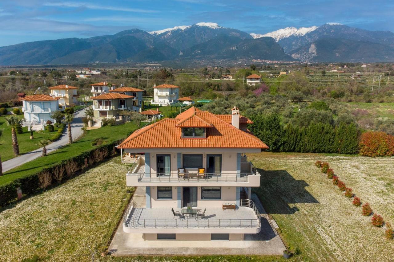 Villa Centaurium, Panel Hospitality Homes & Villas Litochoro Exteriör bild